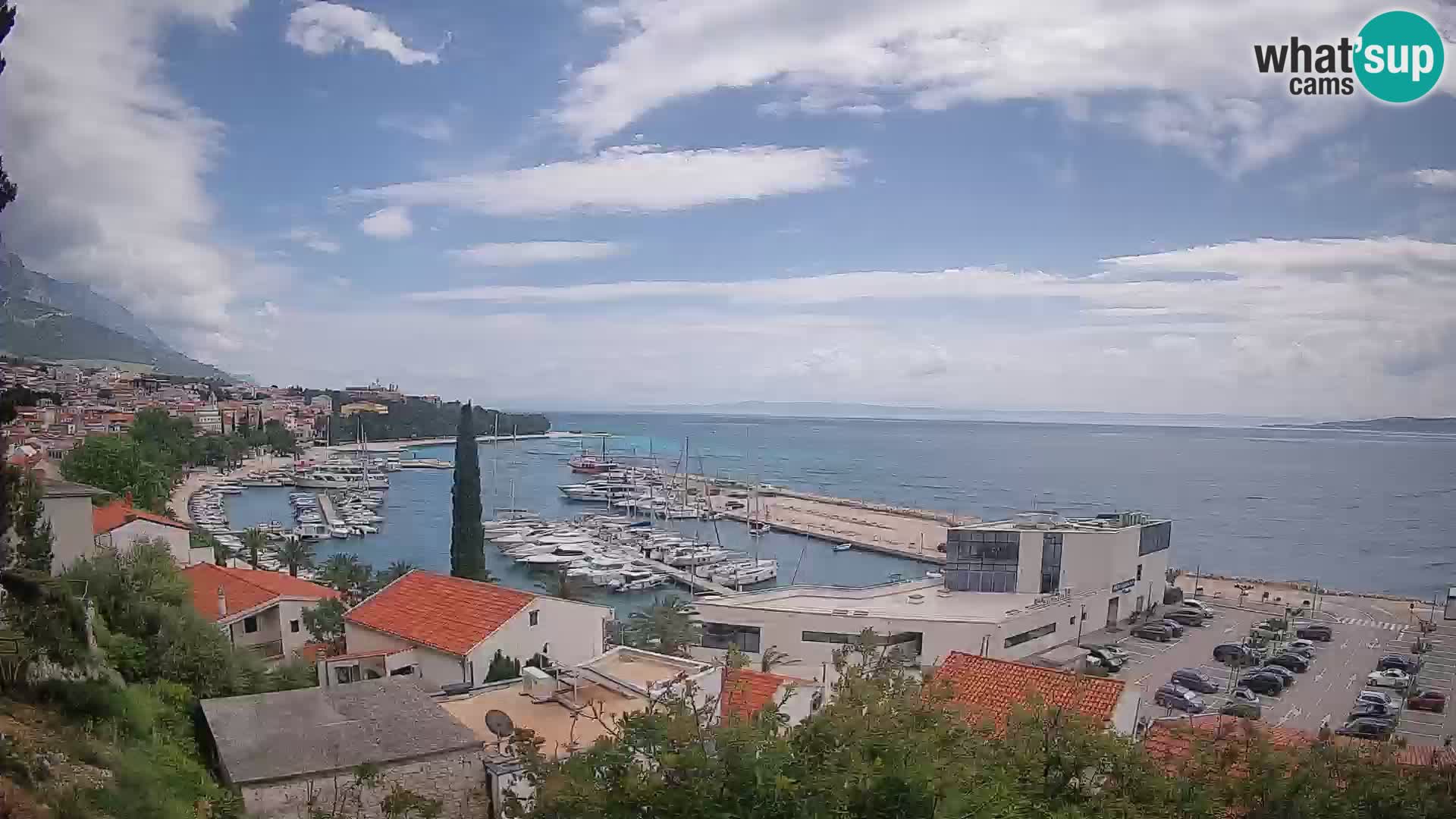 Blick auf Baska Voda