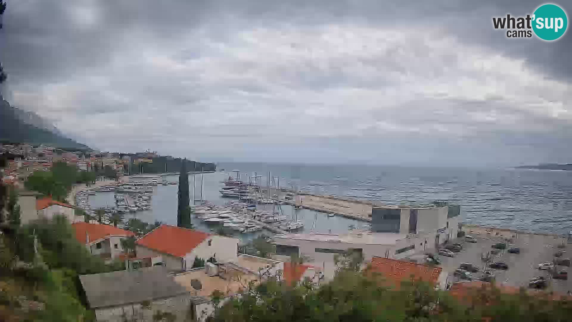 Panoramic view of Baška Voda