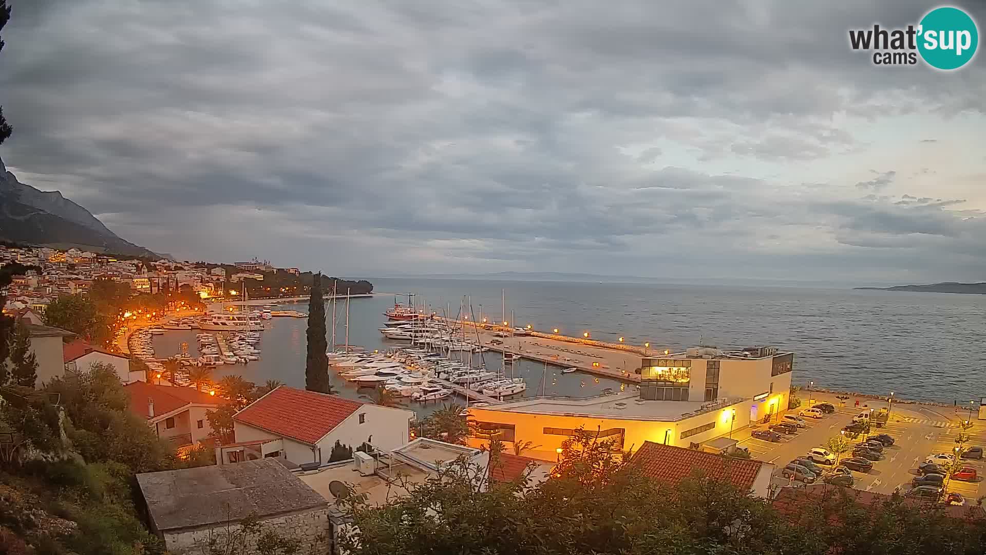 Blick auf Baska Voda