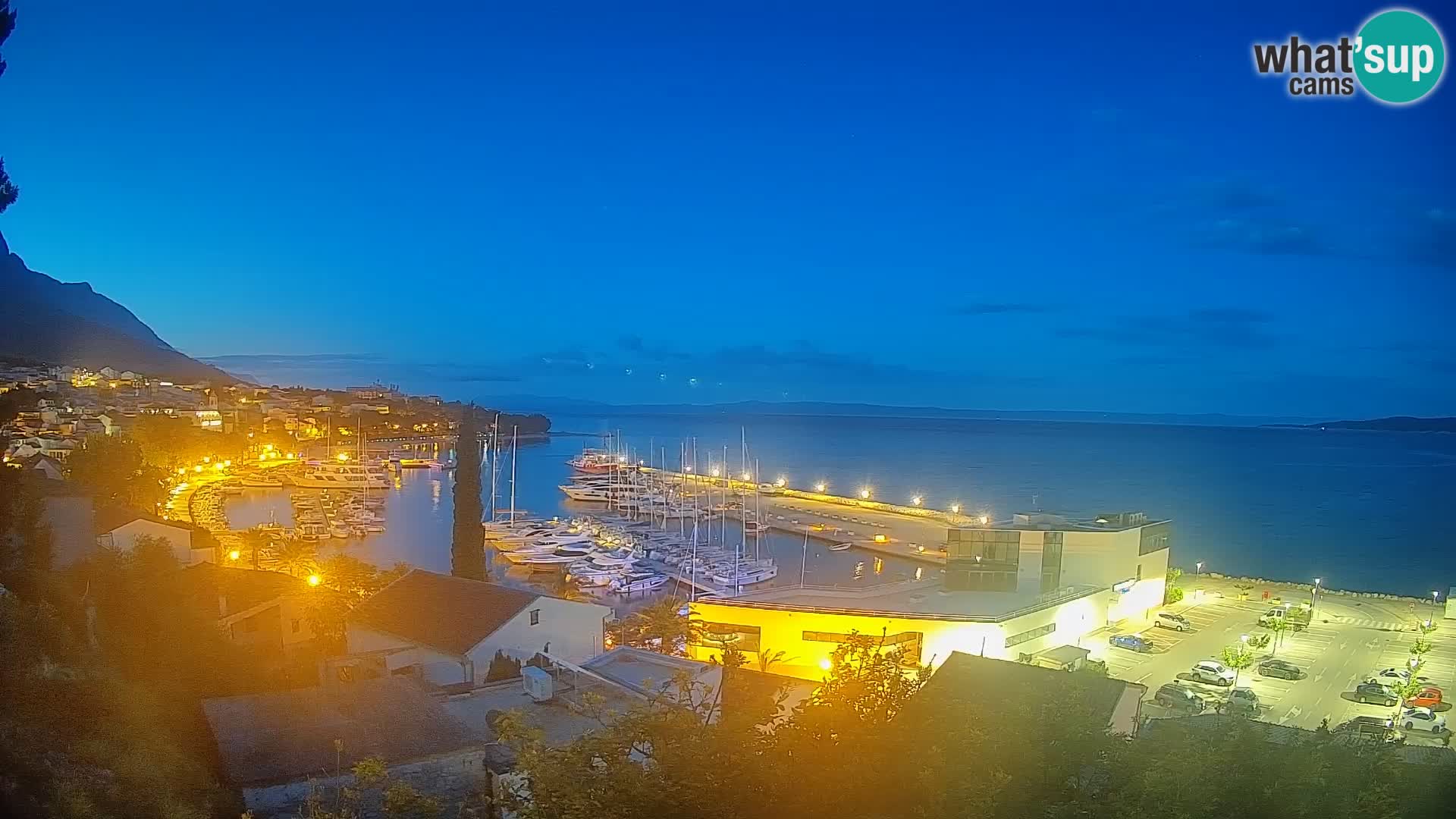 Panoramic view of Baška Voda