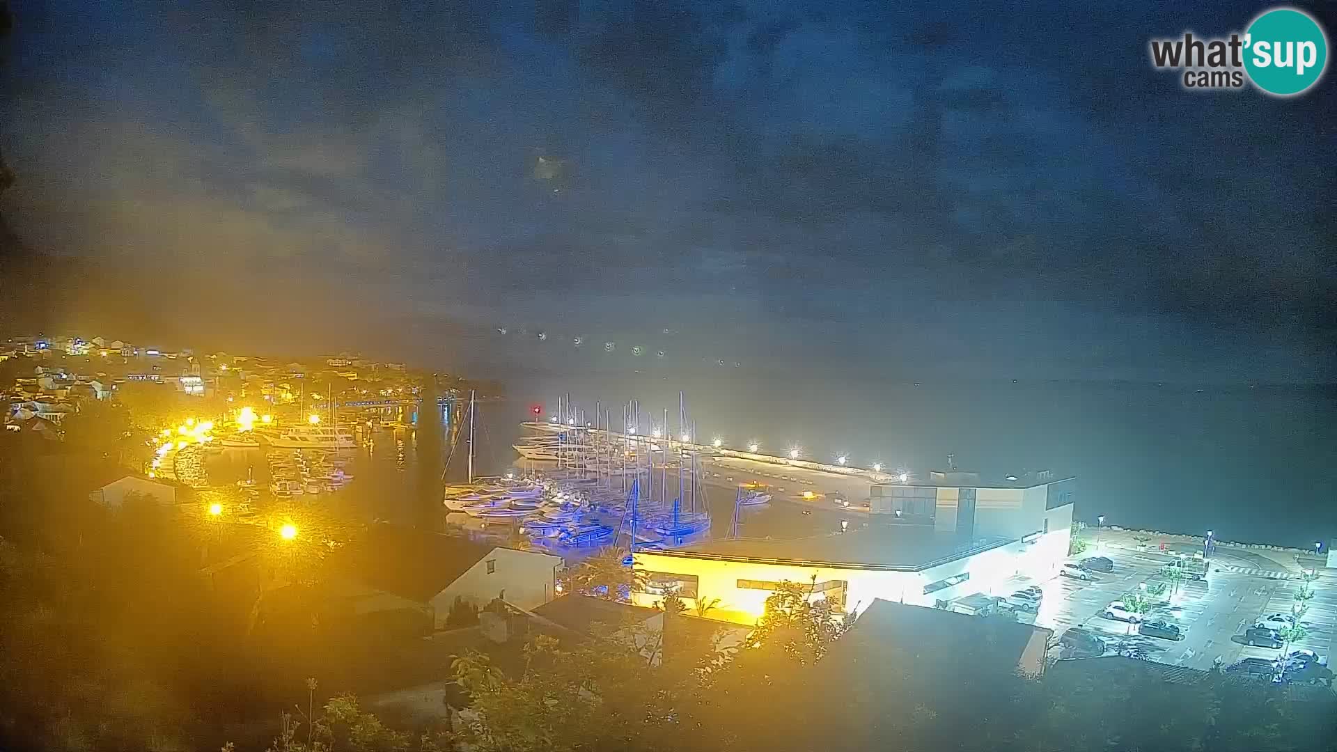 Blick auf Baska Voda