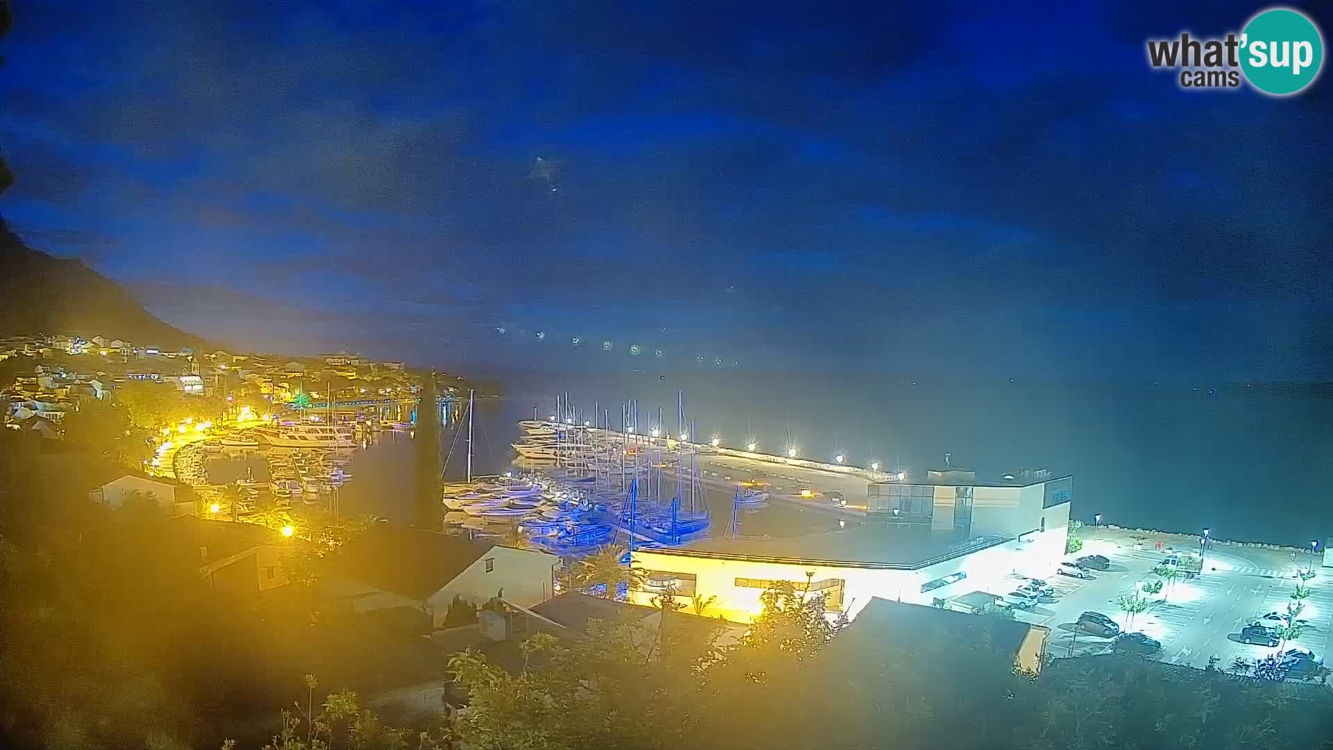 Blick auf Baska Voda