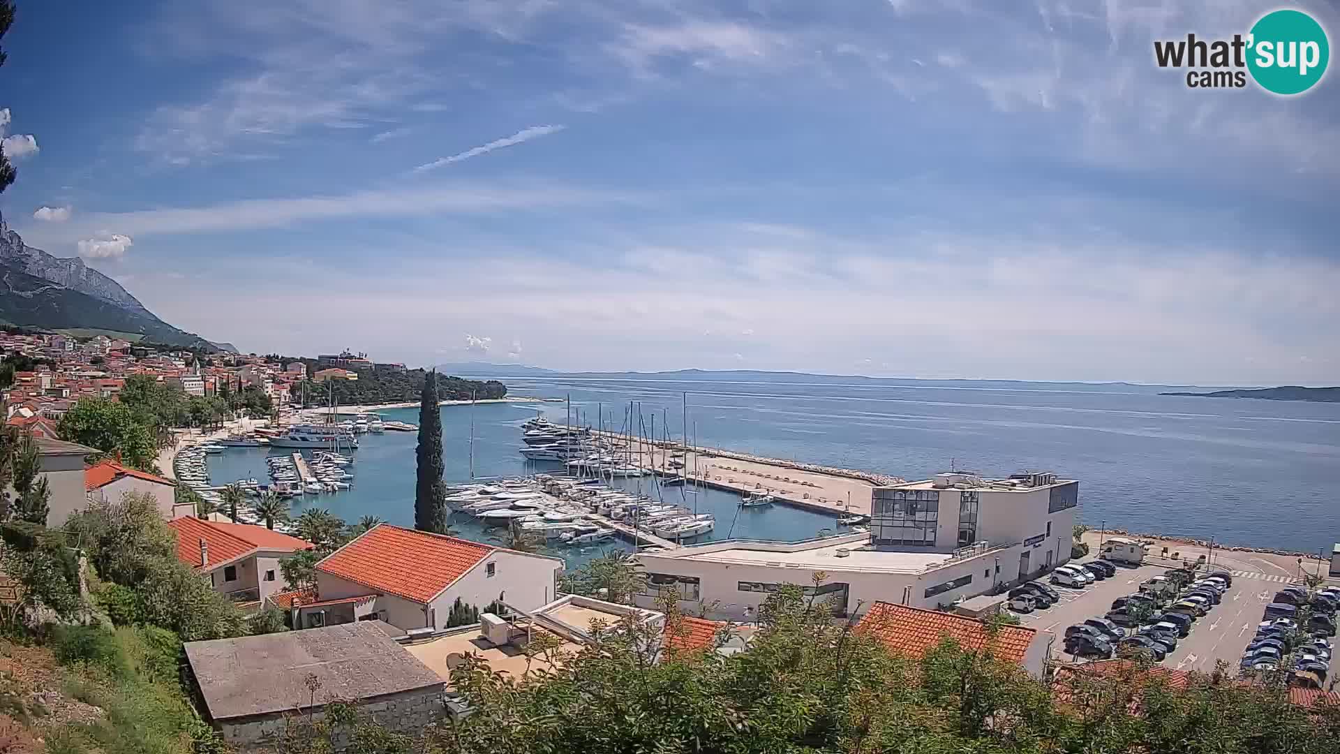 Blick auf Baska Voda