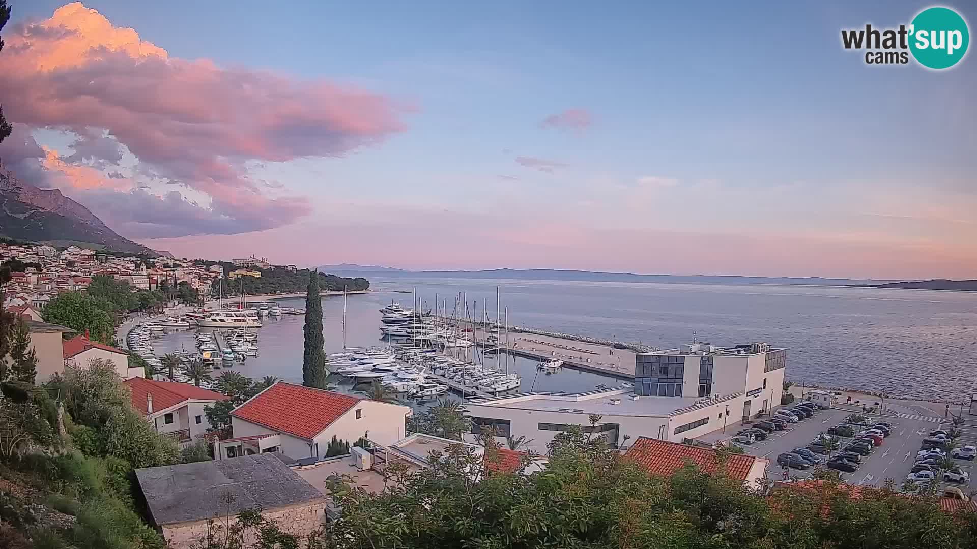 Blick auf Baska Voda