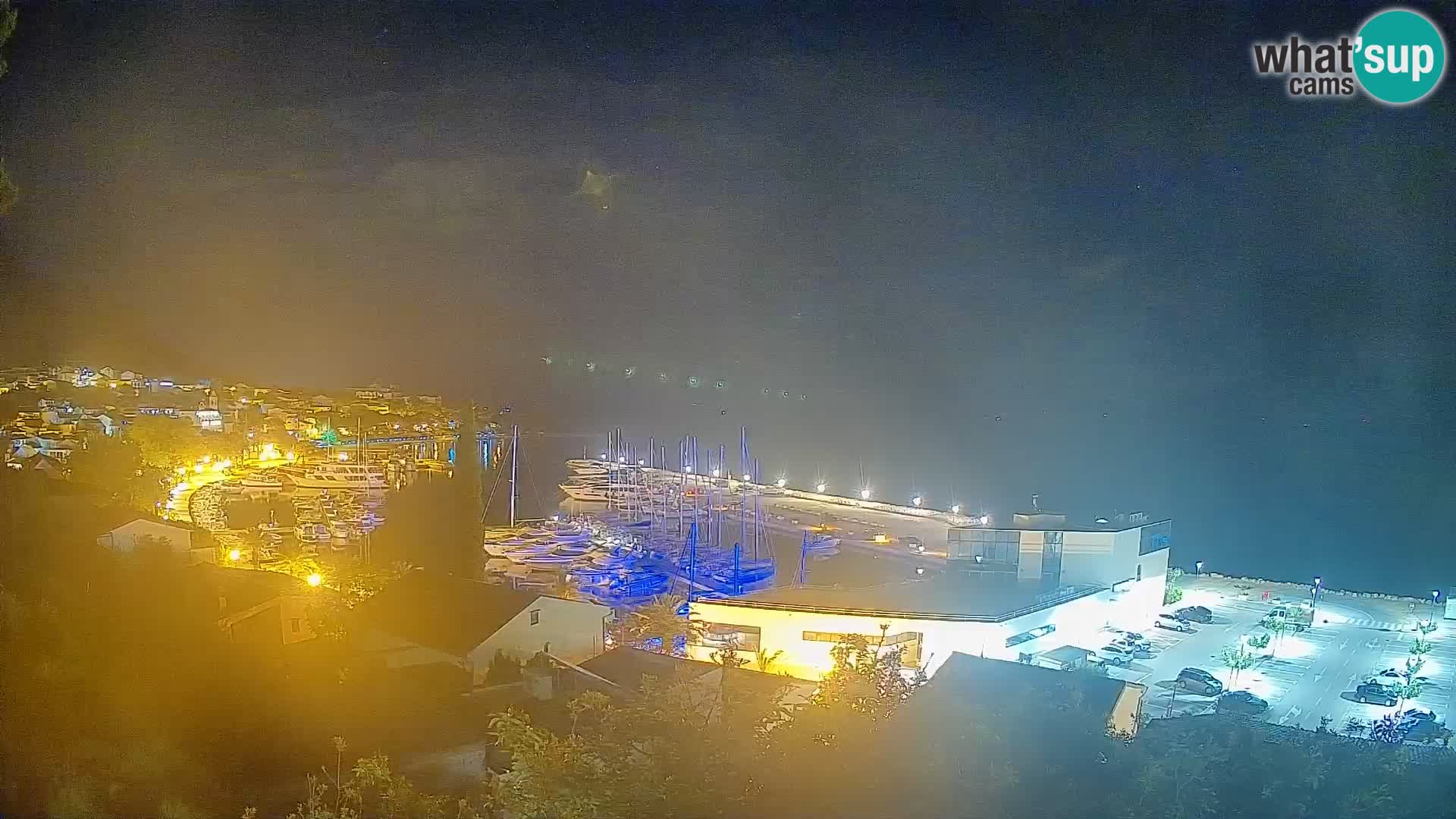 Panoramic view of Baška Voda