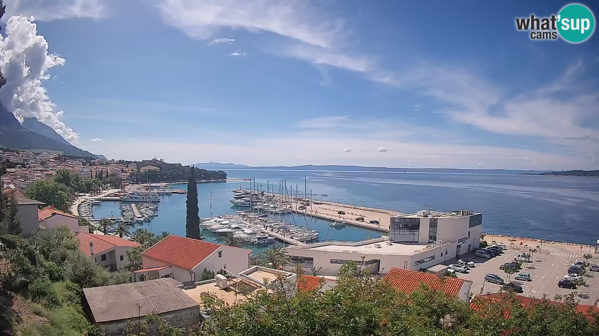 Blick auf Baska Voda