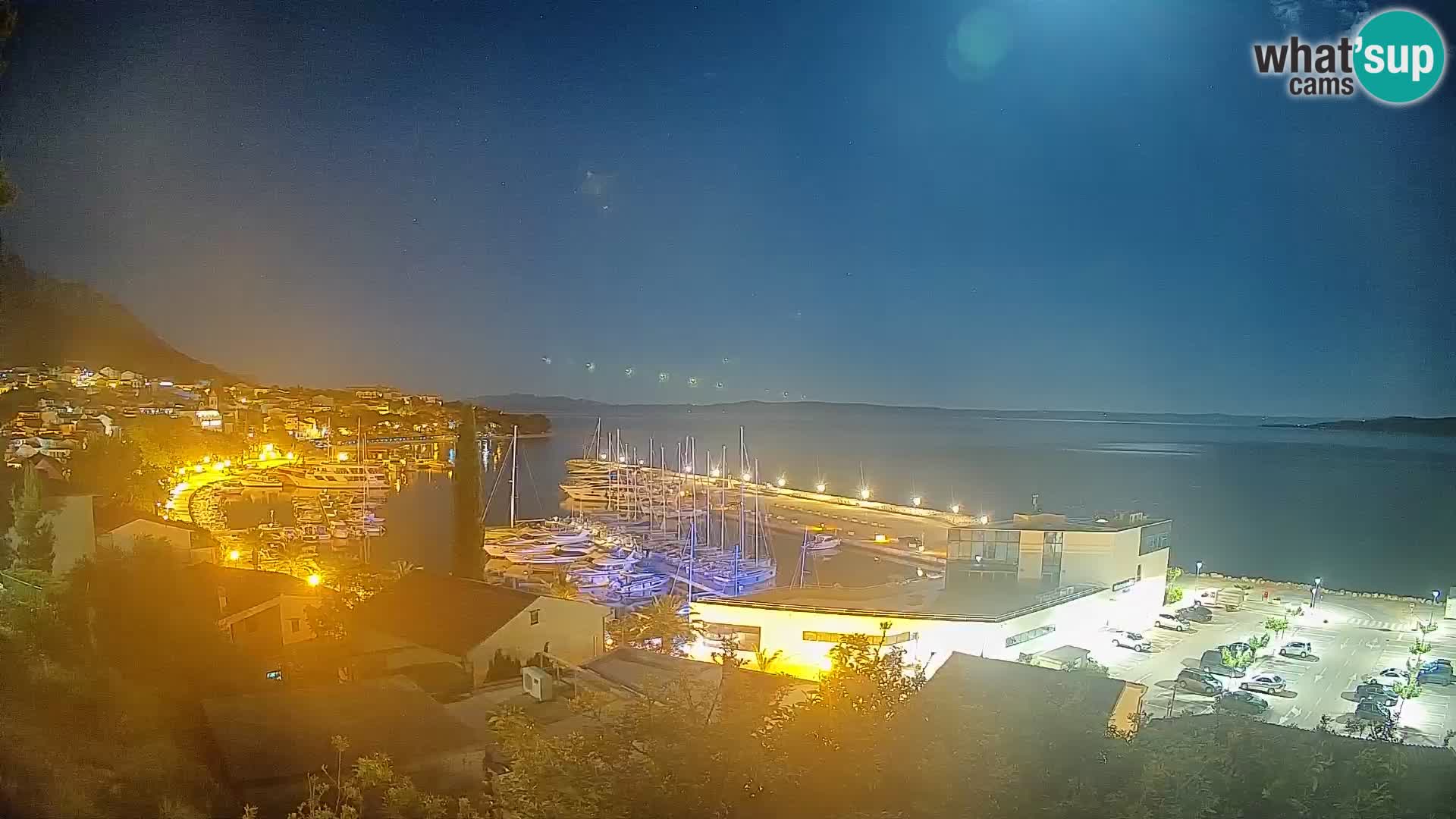 Blick auf Baska Voda