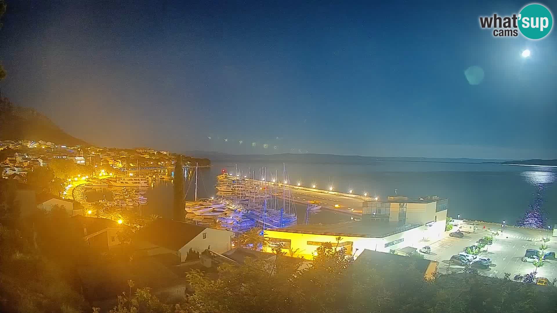 Panoramic view of Baška Voda