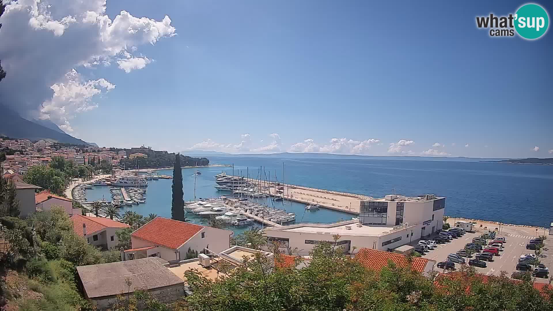 Blick auf Baska Voda