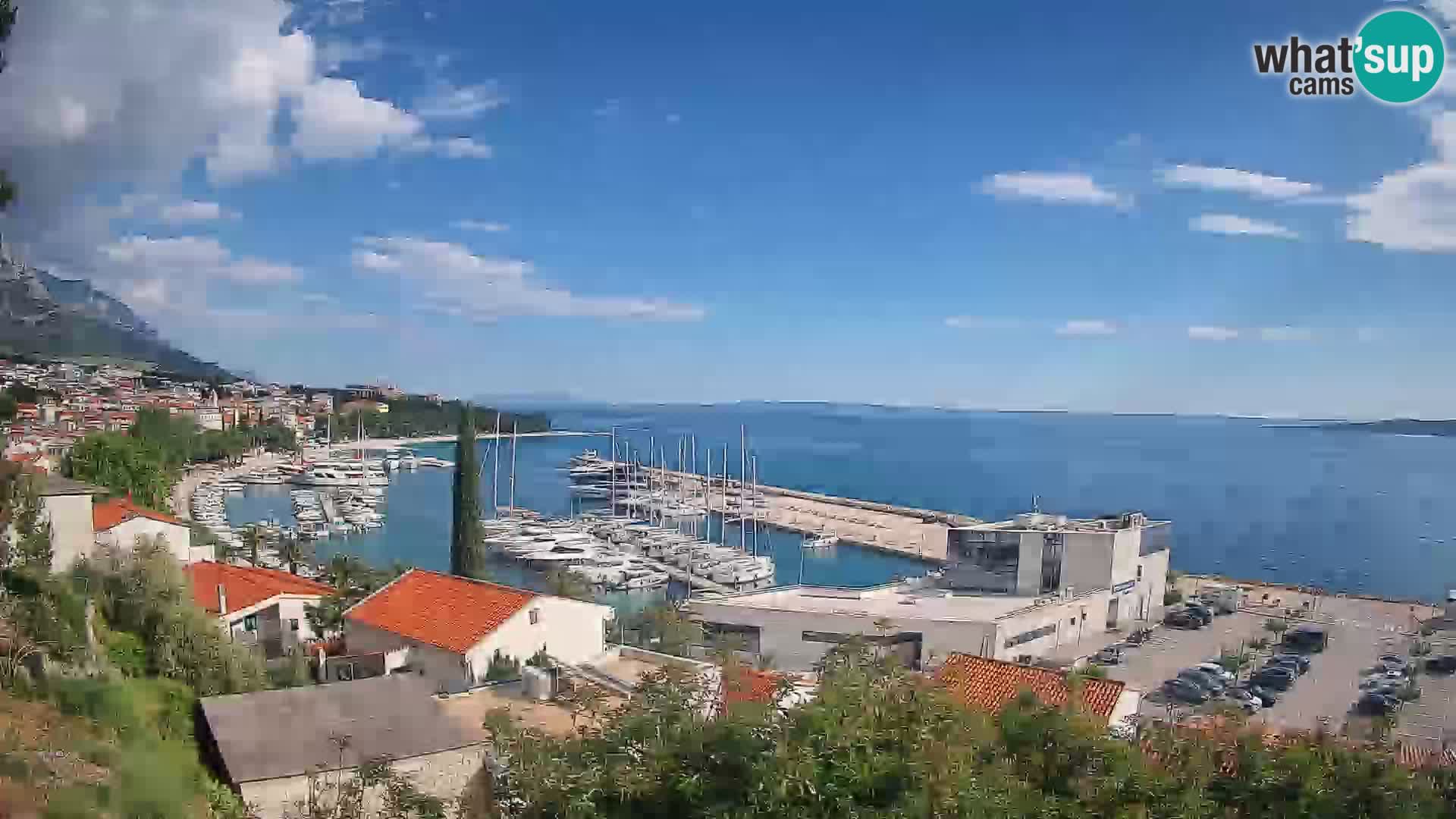 Blick auf Baska Voda