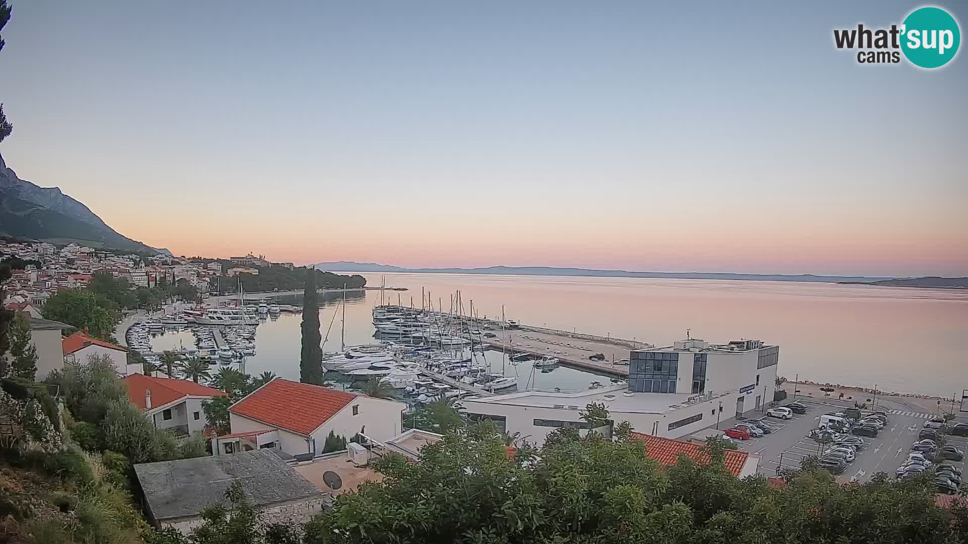 Blick auf Baska Voda