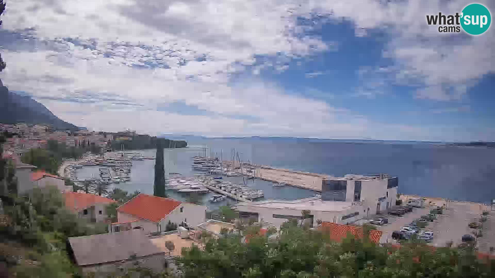 Blick auf Baska Voda