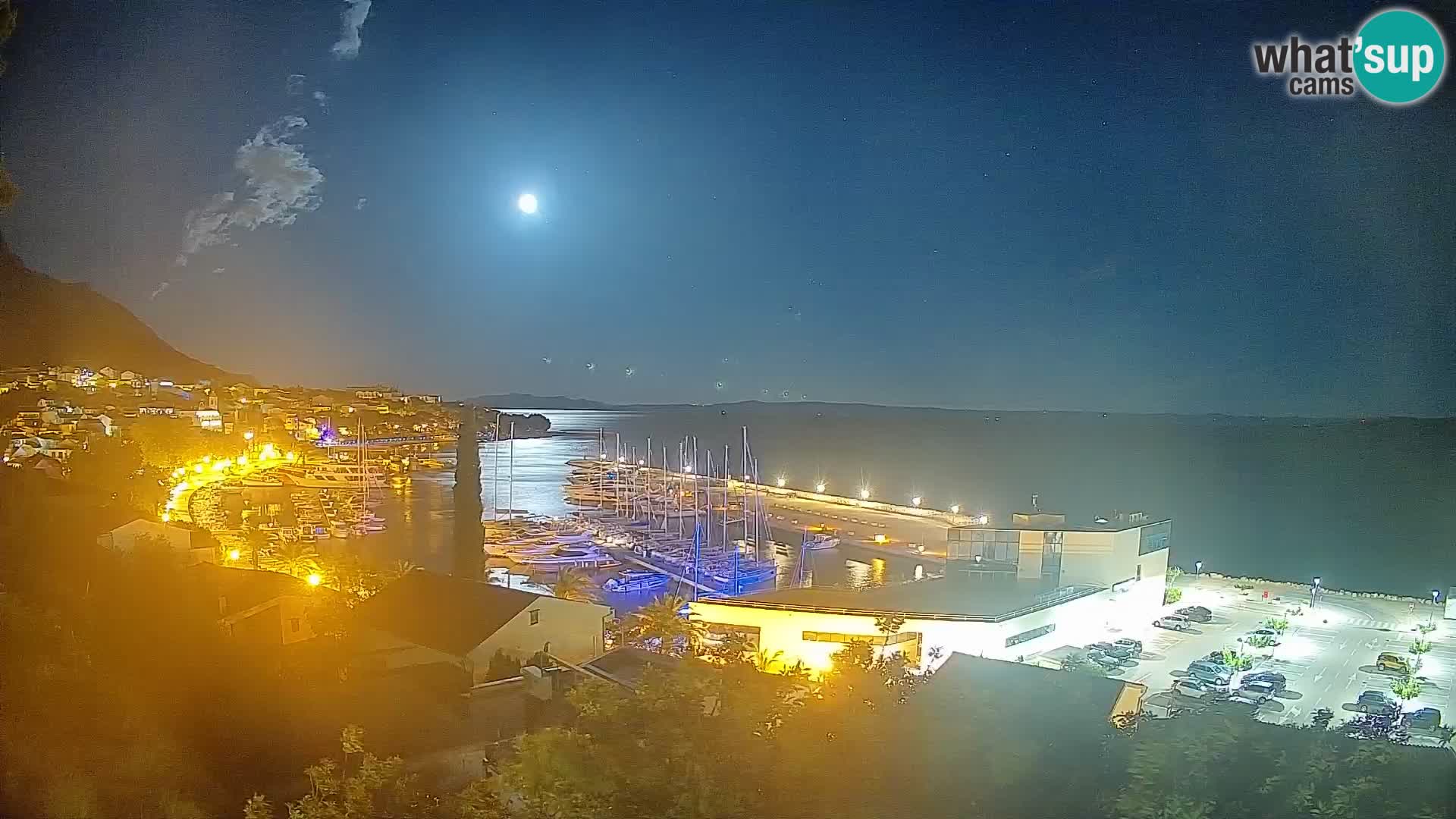 Panoramic view of Baška Voda