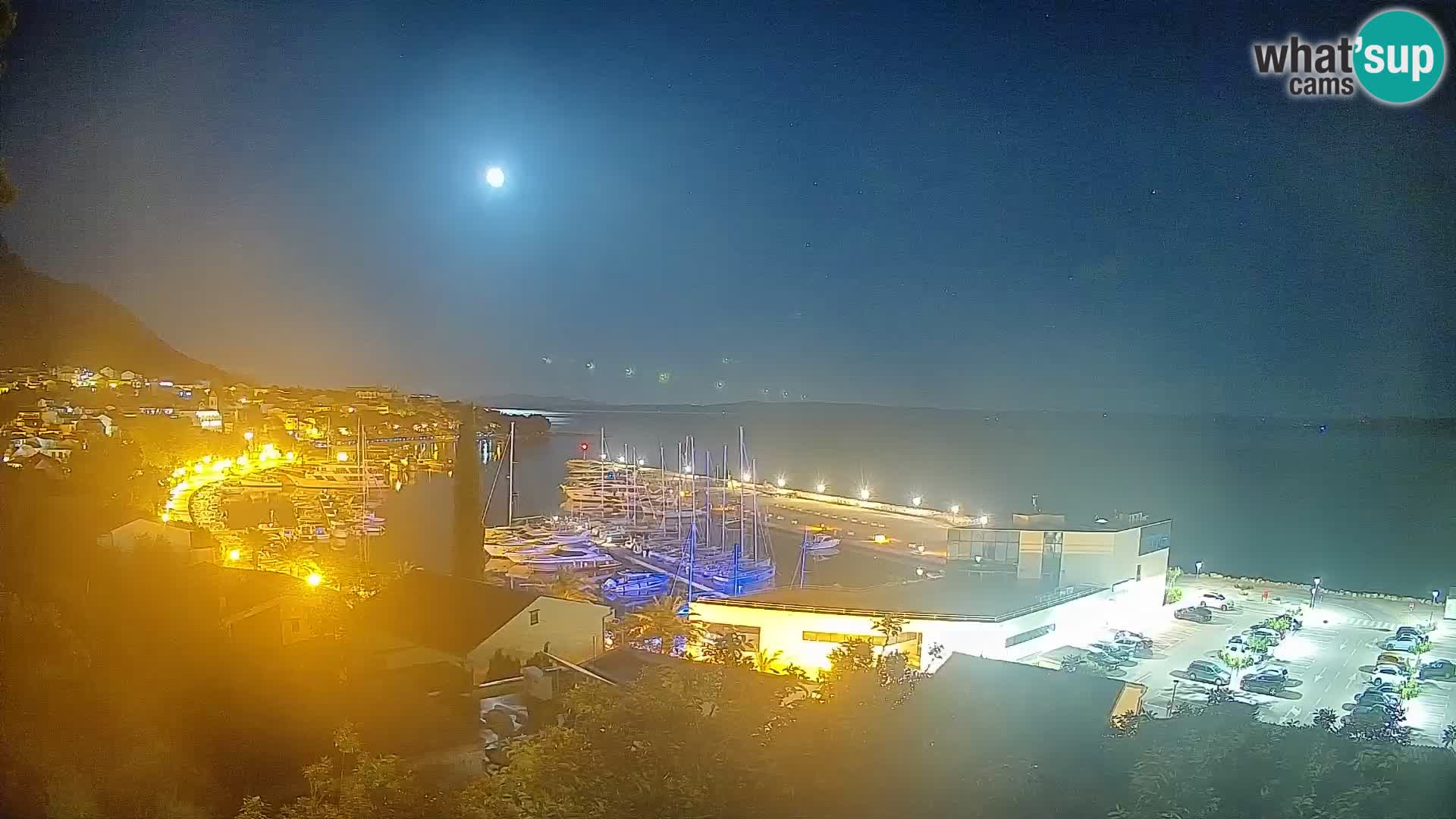Blick auf Baska Voda