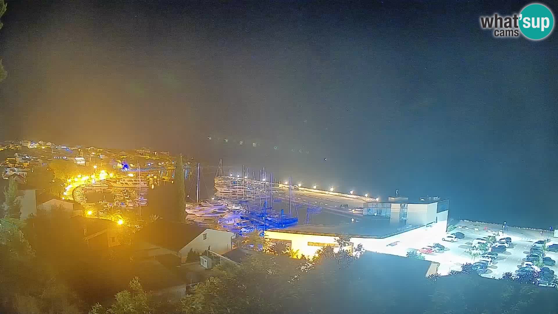 Panoramic view of Baška Voda
