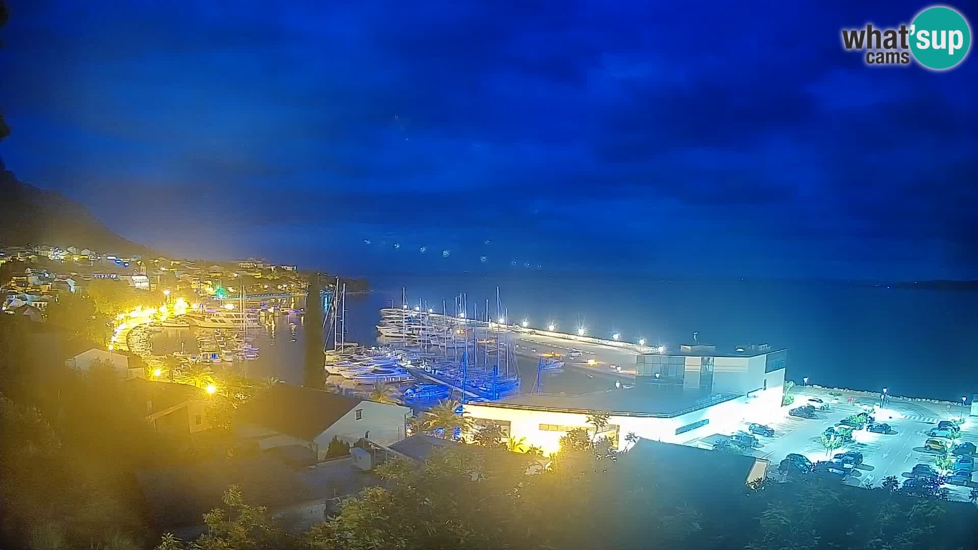 Panoramic view of Baška Voda