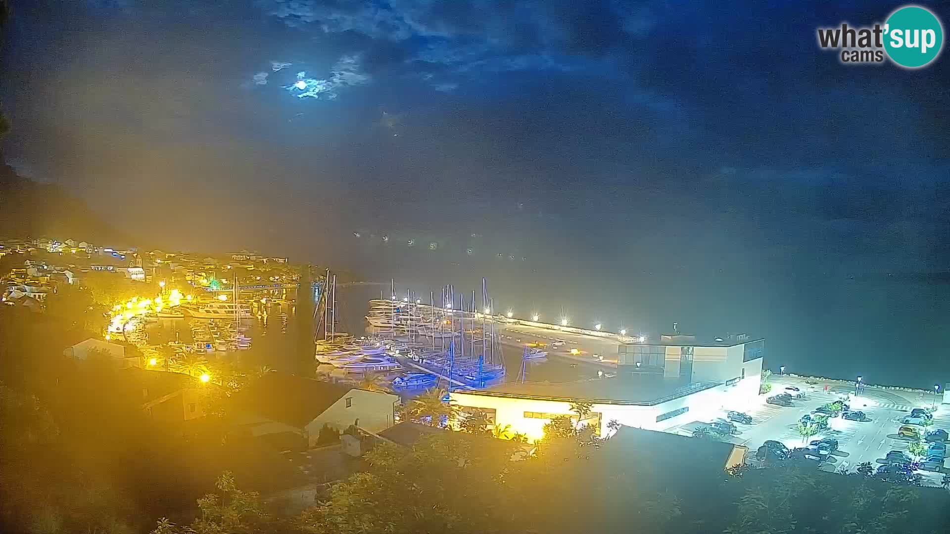 Panoramic view of Baška Voda