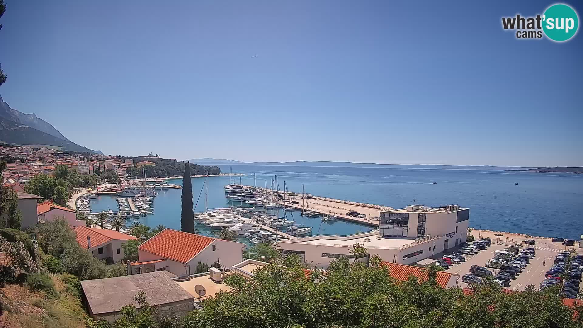 Blick auf Baska Voda
