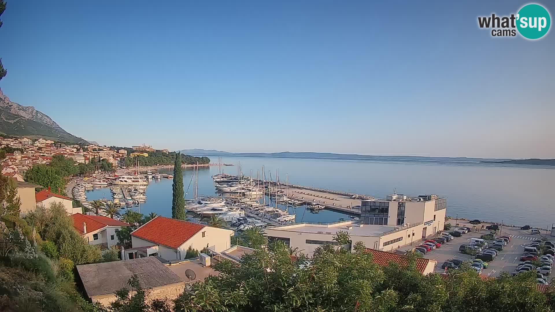 Blick auf Baska Voda
