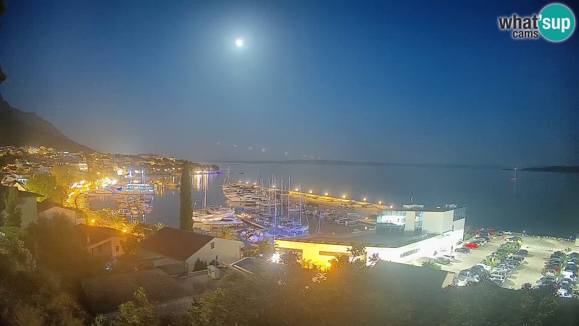 Blick auf Baska Voda