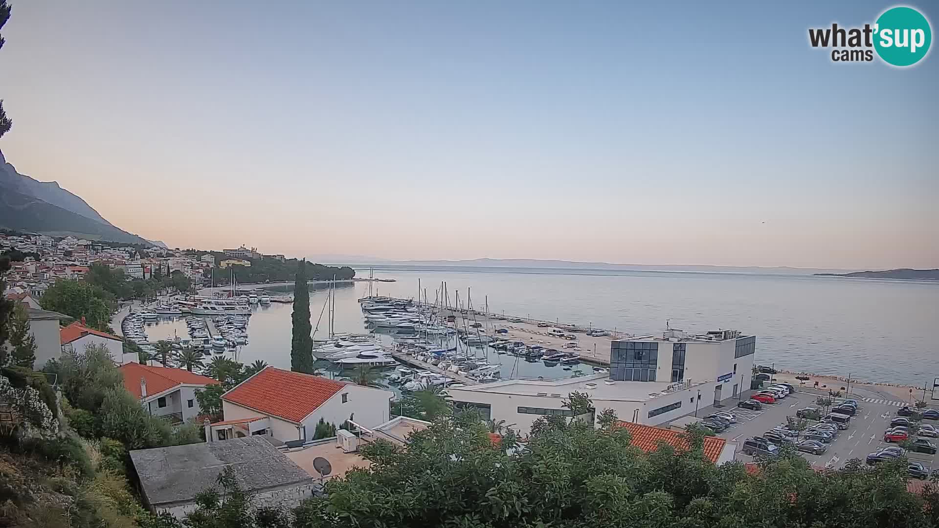 Blick auf Baska Voda