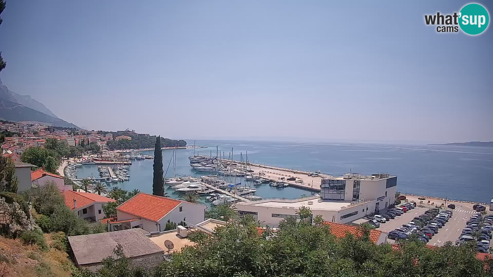 Panoramic view of Baška Voda