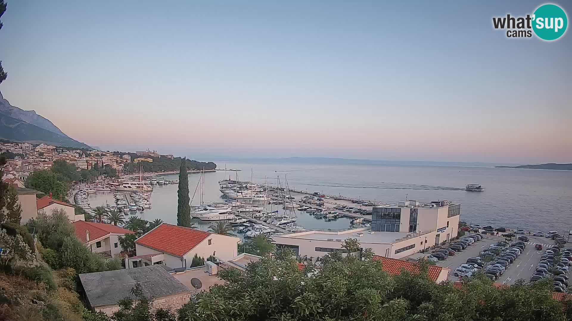 Panoramic view of Baška Voda