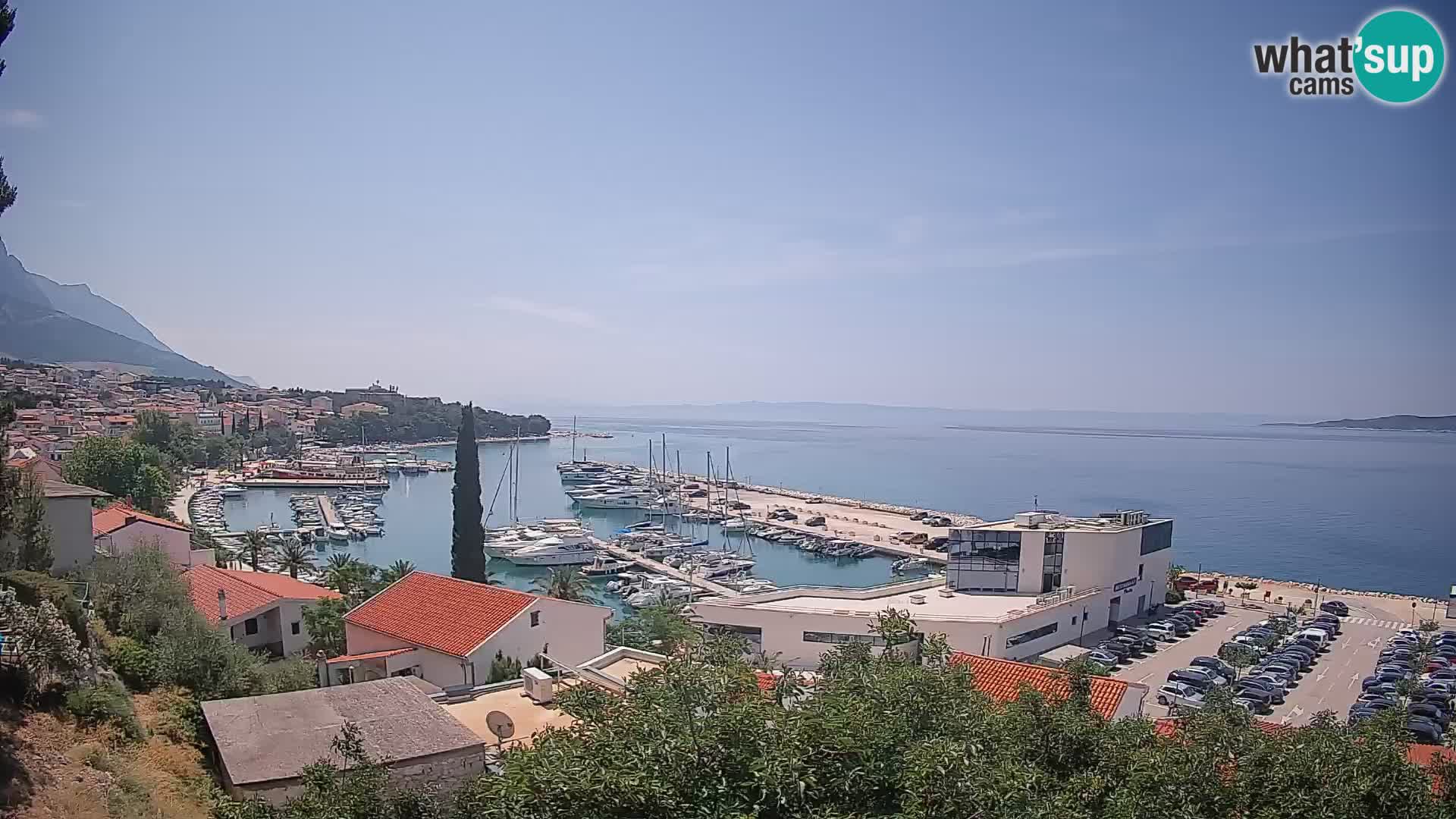 Blick auf Baska Voda