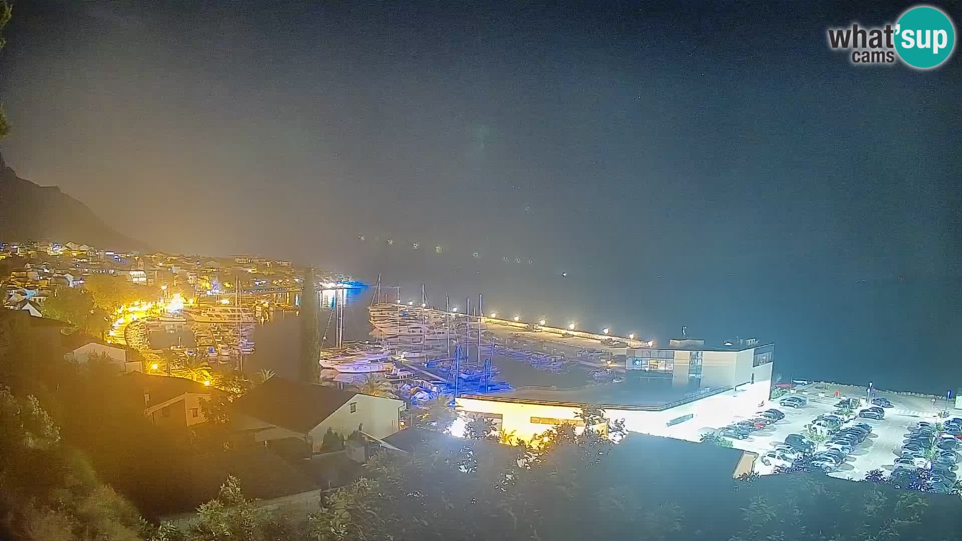 Blick auf Baska Voda