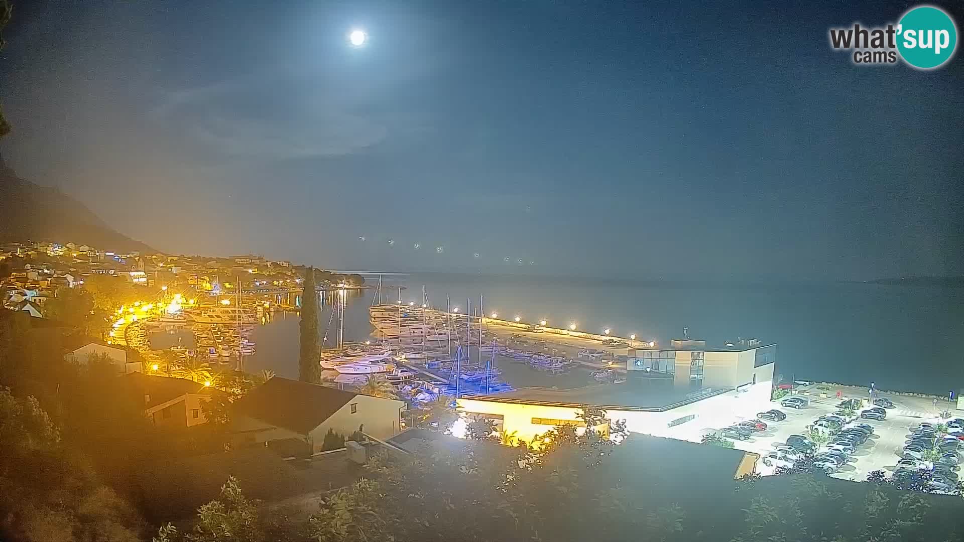 Blick auf Baska Voda