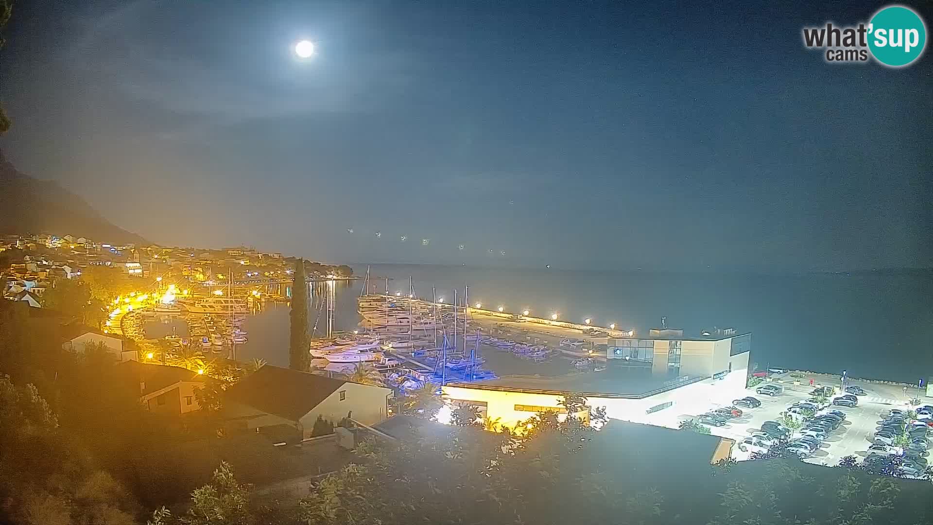 Blick auf Baska Voda