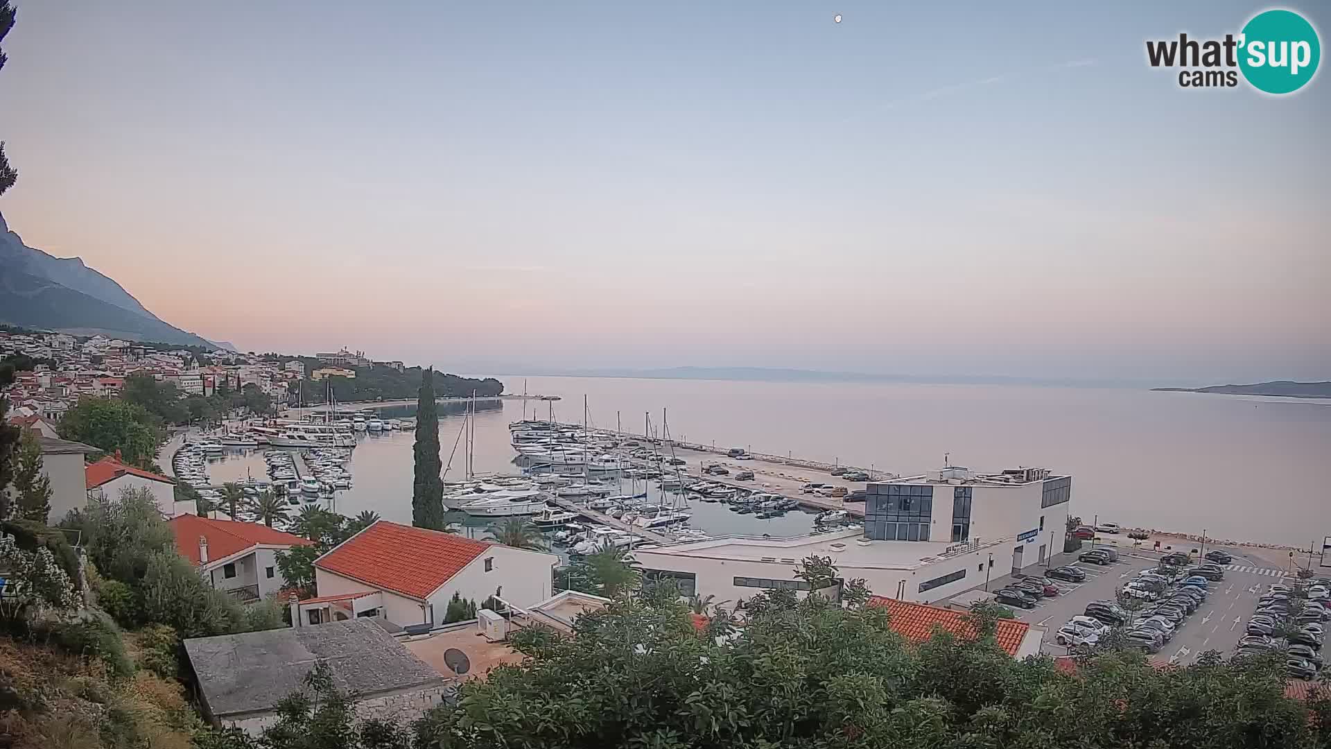 Panoramic view of Baška Voda
