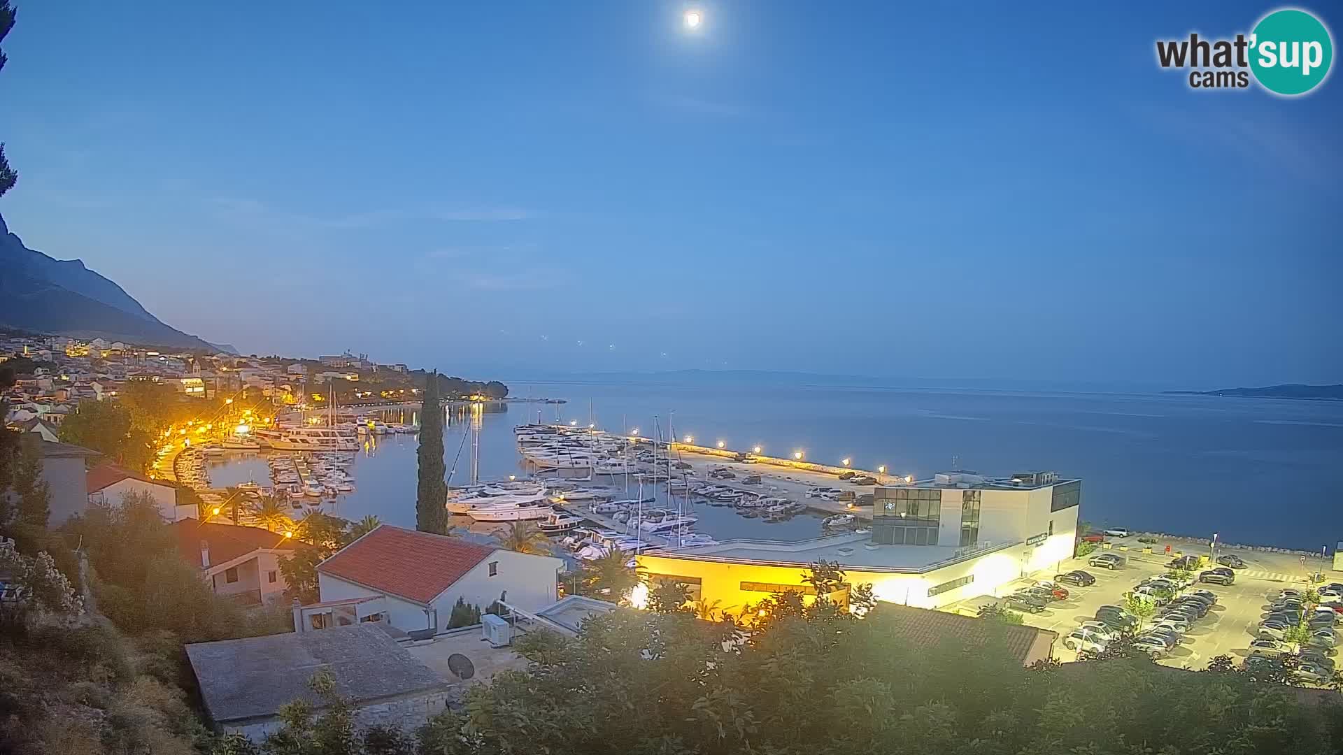 Blick auf Baska Voda