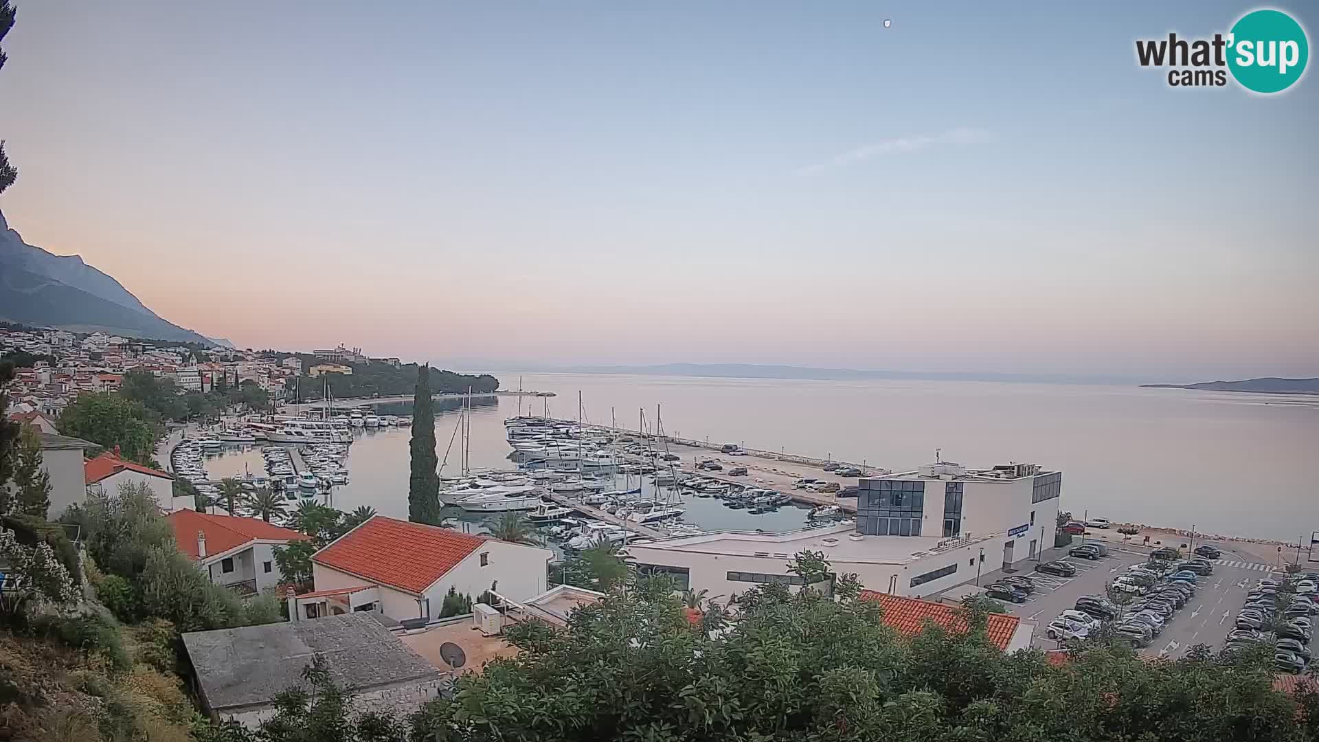 Blick auf Baska Voda
