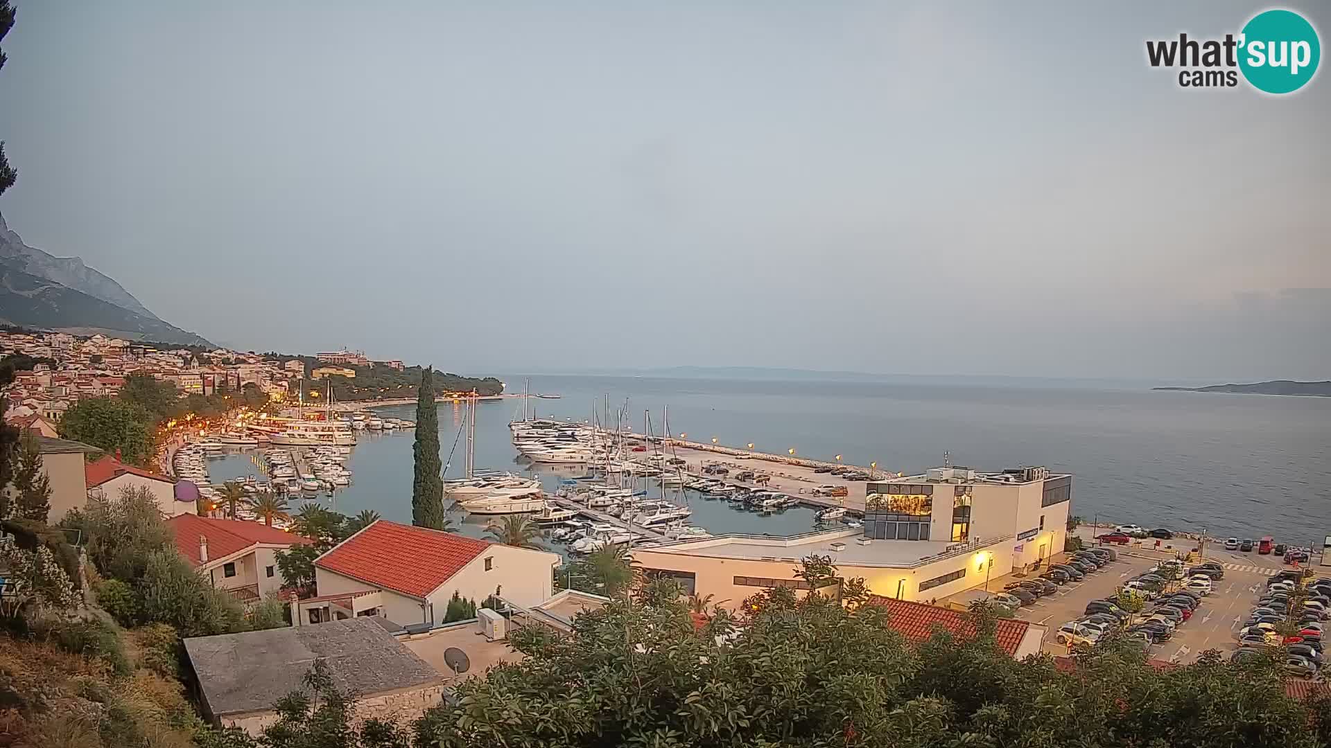 Panoramic view of Baška Voda
