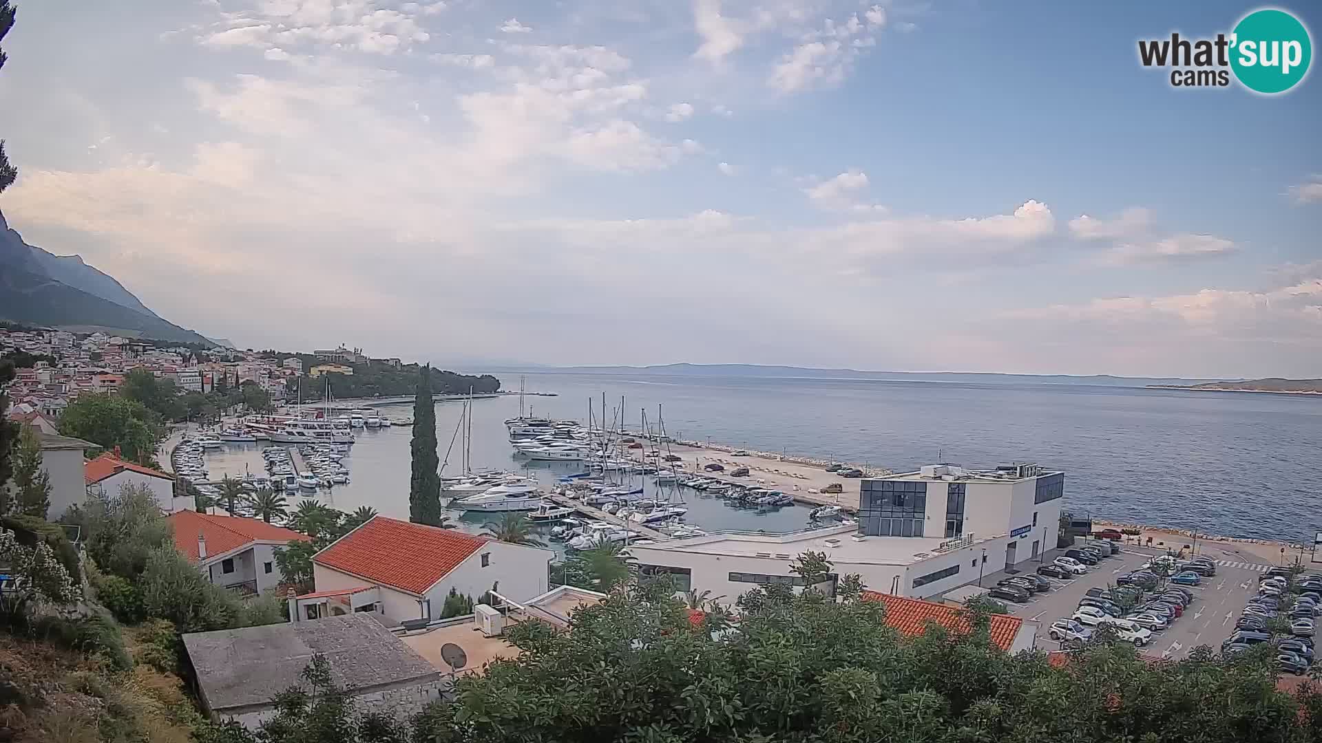 Blick auf Baska Voda