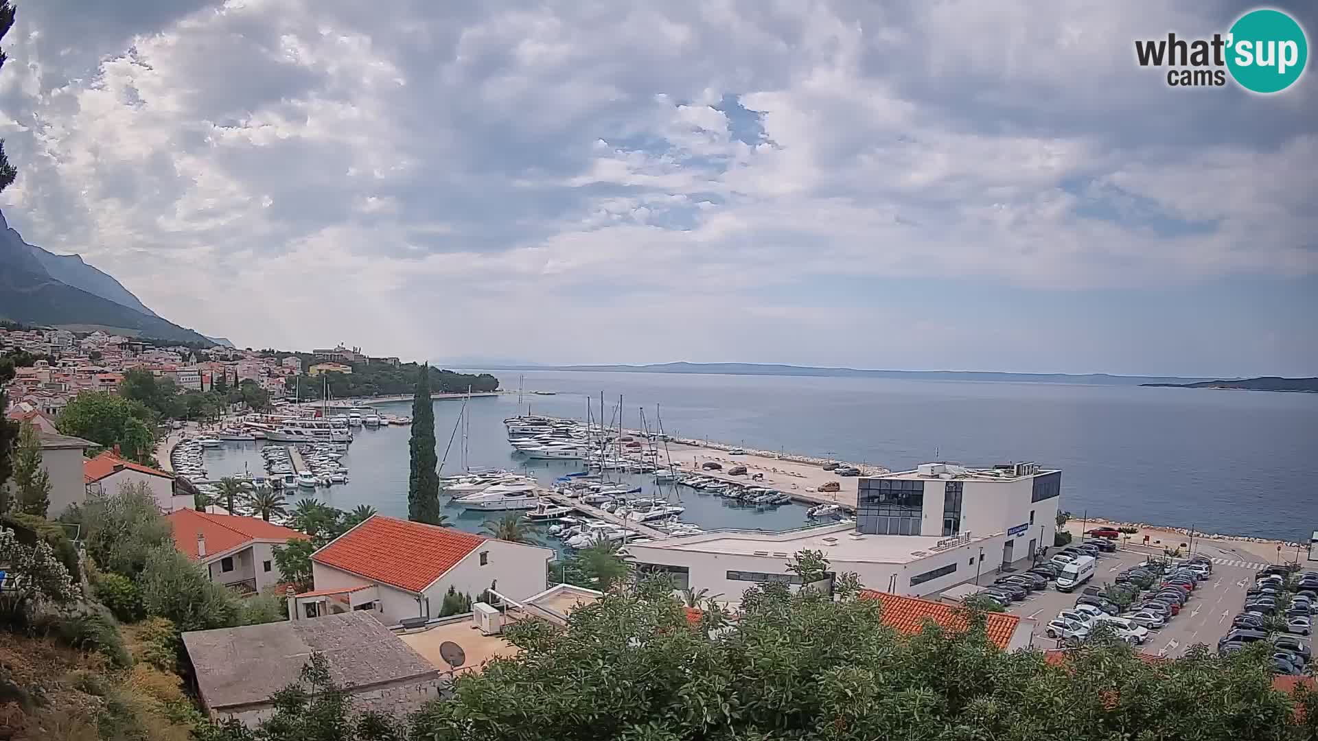 Panoramic view of Baška Voda