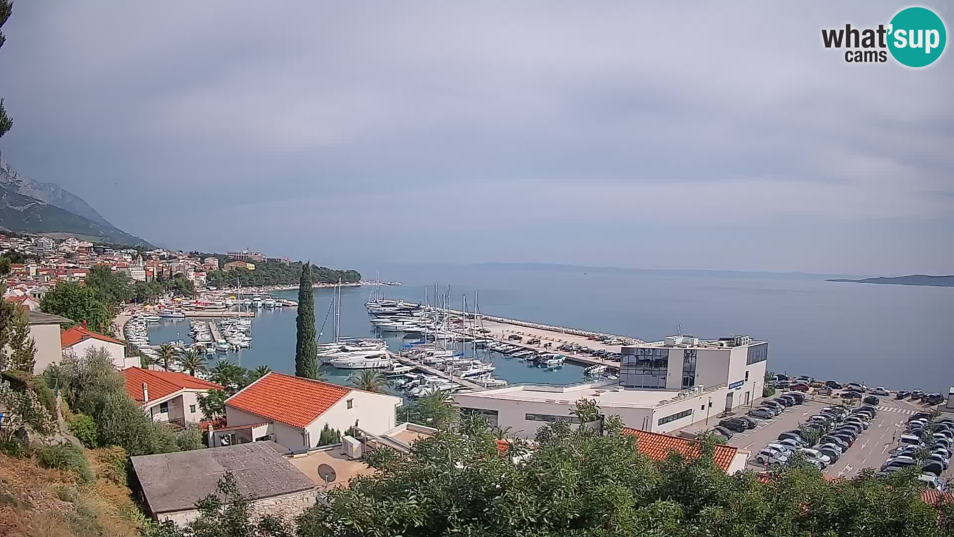Blick auf Baska Voda