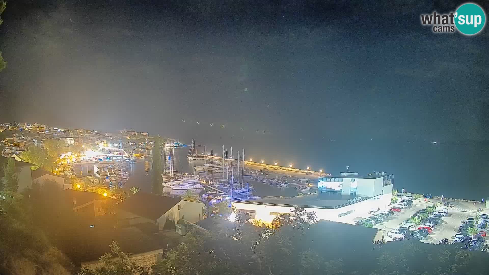 Panoramic view of Baška Voda