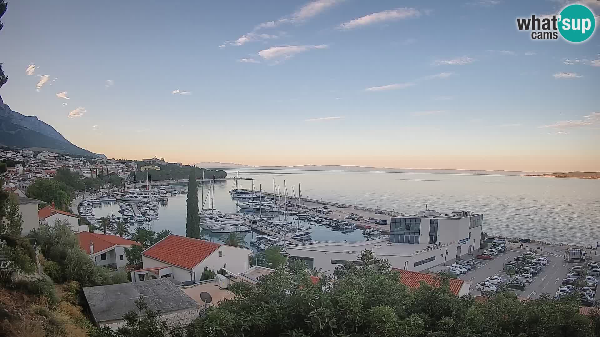 Blick auf Baska Voda