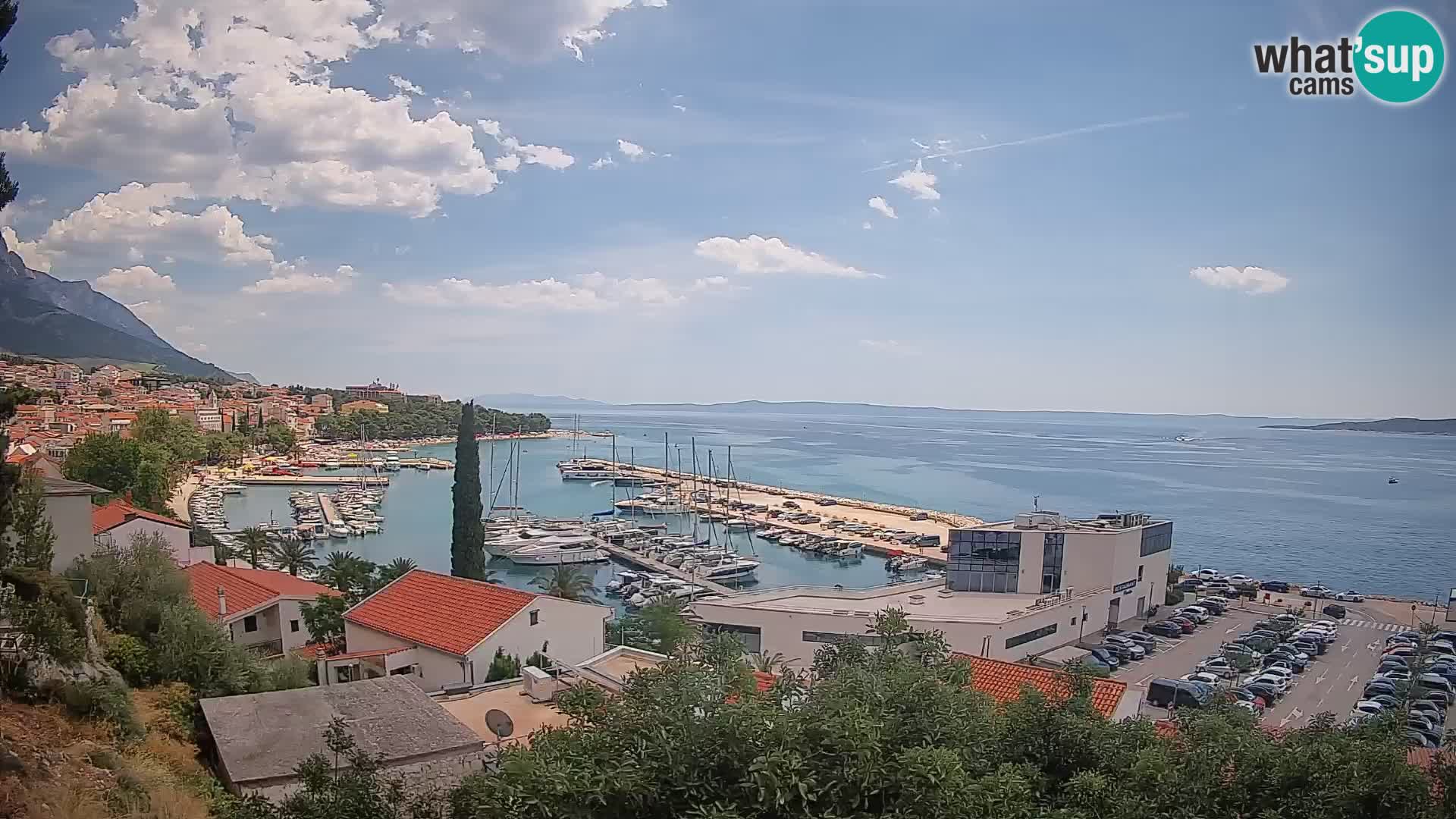 Blick auf Baska Voda