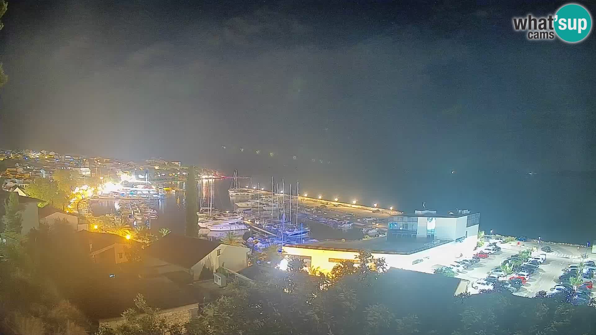 Panoramic view of Baška Voda