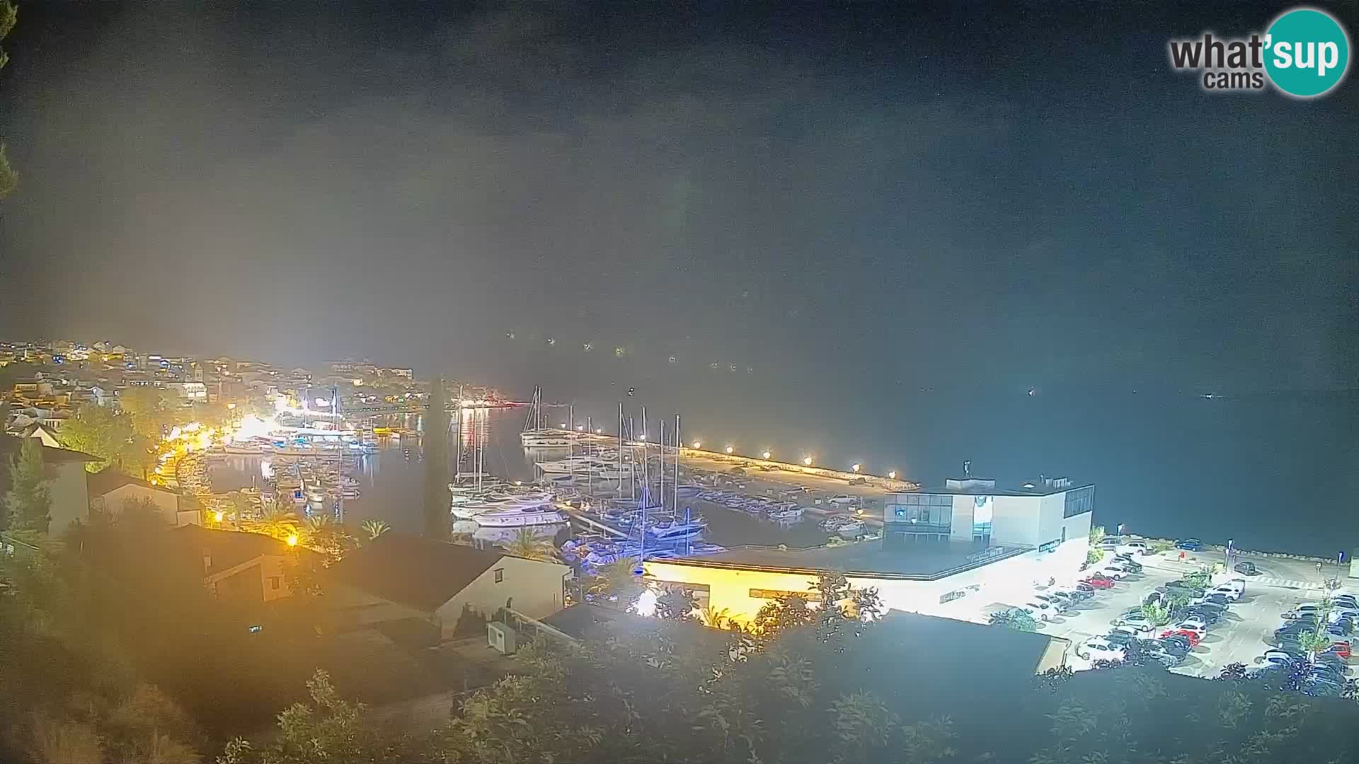 Panoramic view of Baška Voda