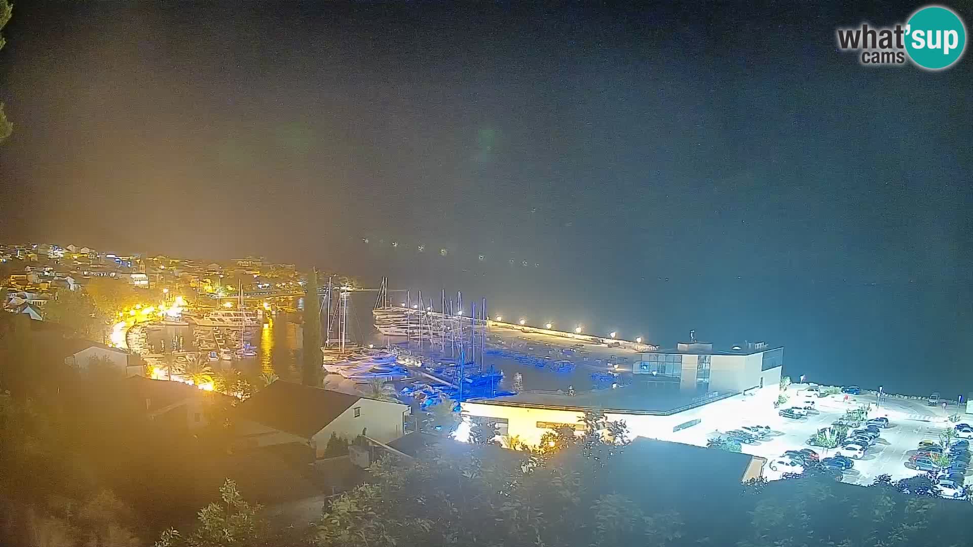 Panoramic view of Baška Voda