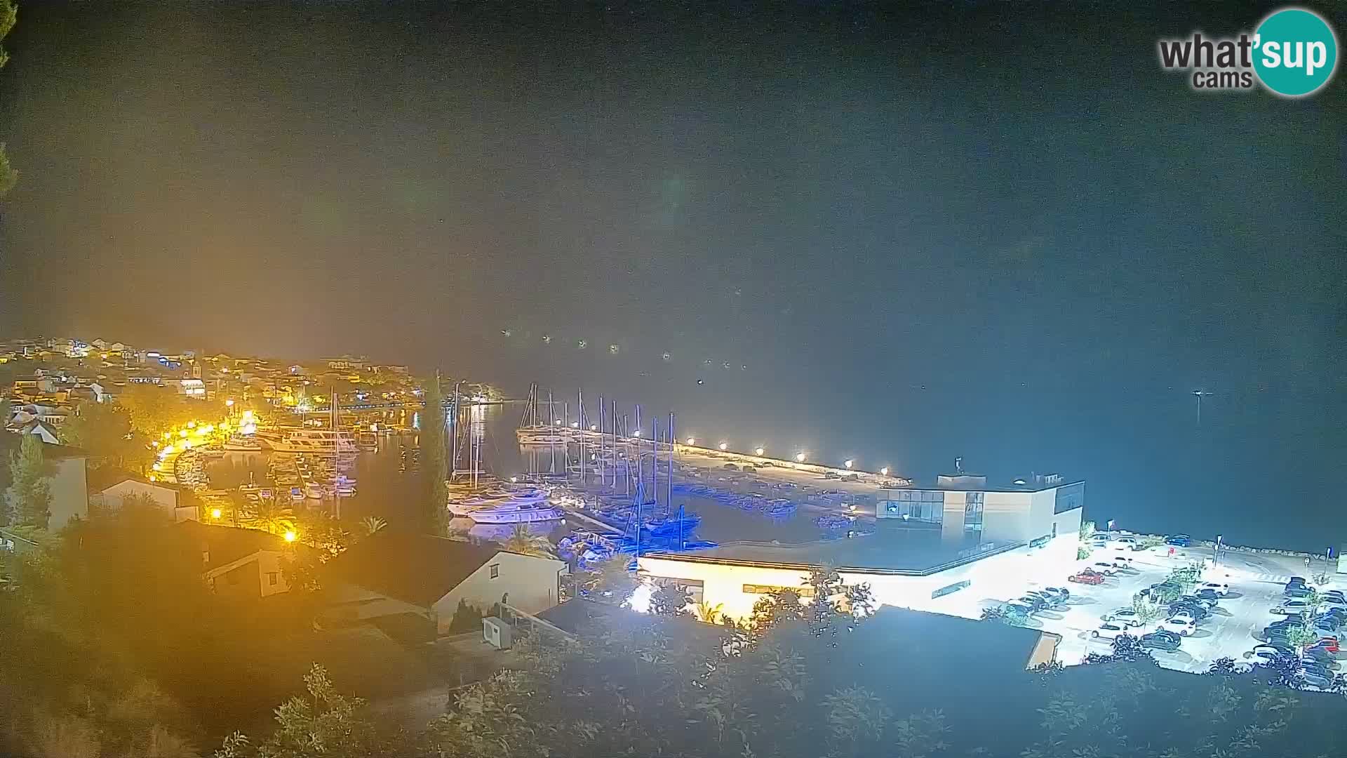 Blick auf Baska Voda