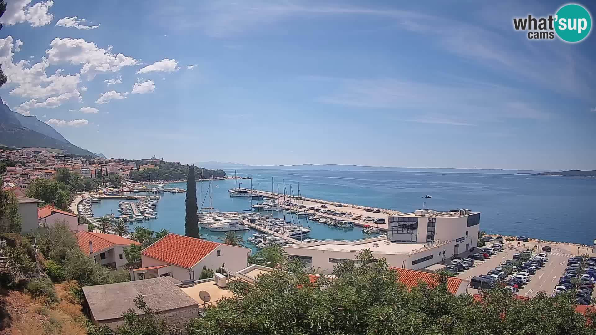 Blick auf Baska Voda