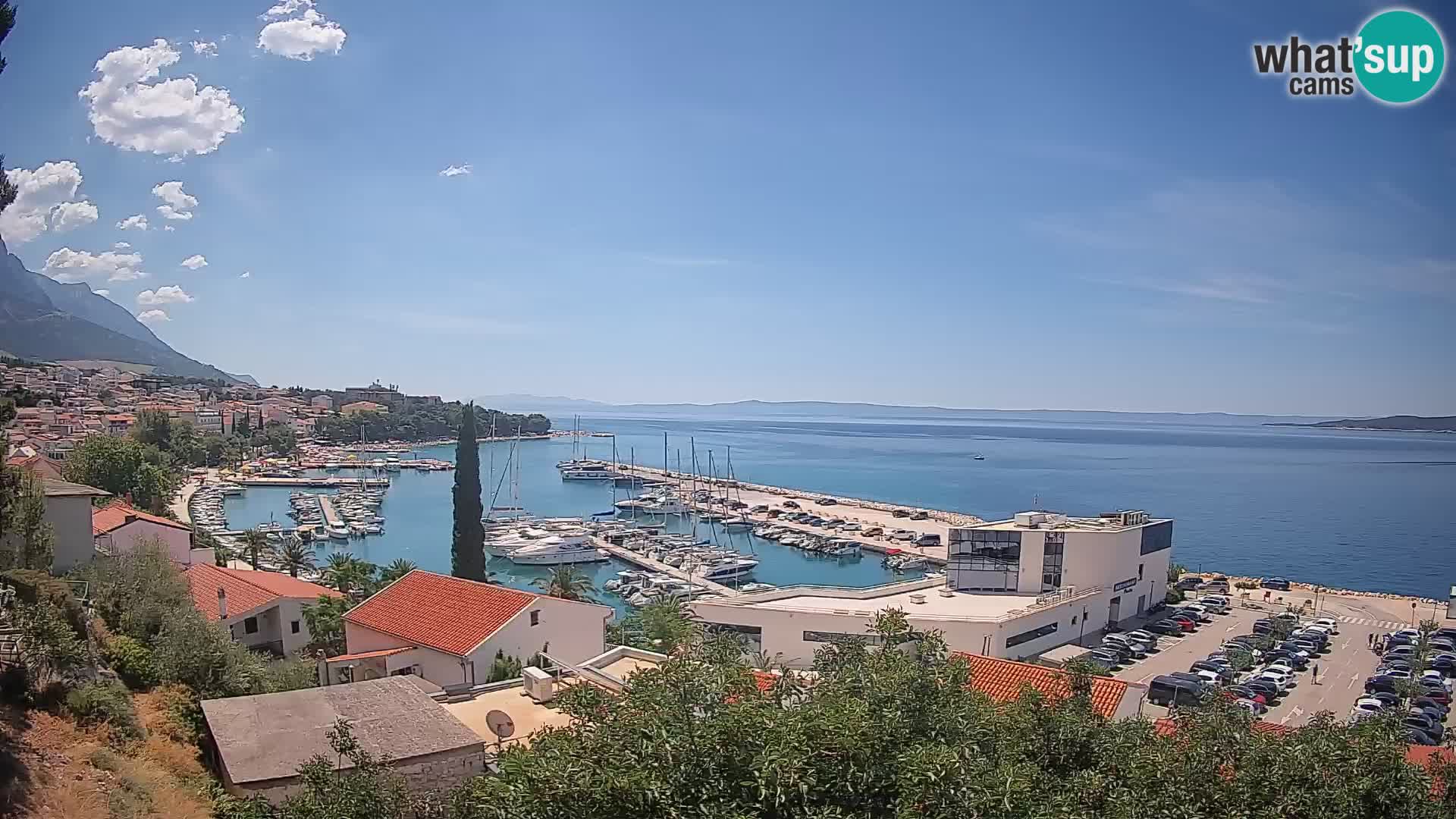 Blick auf Baska Voda