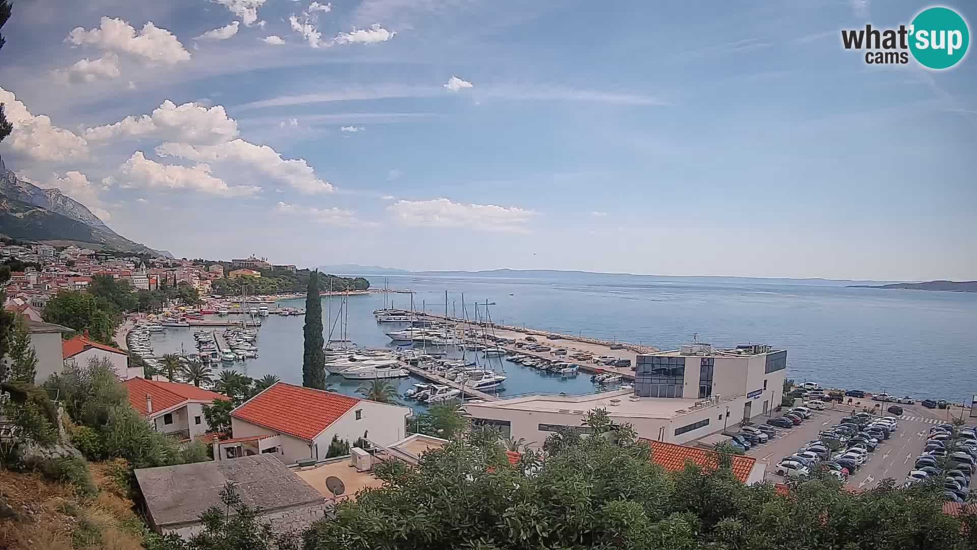Blick auf Baska Voda