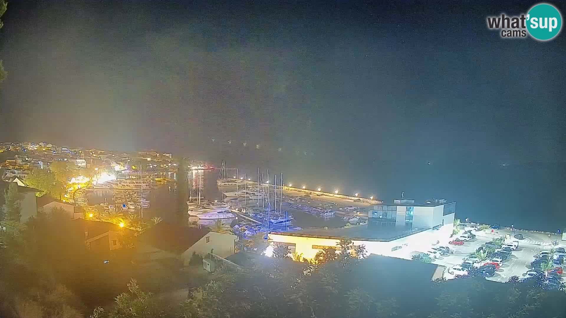 Blick auf Baska Voda