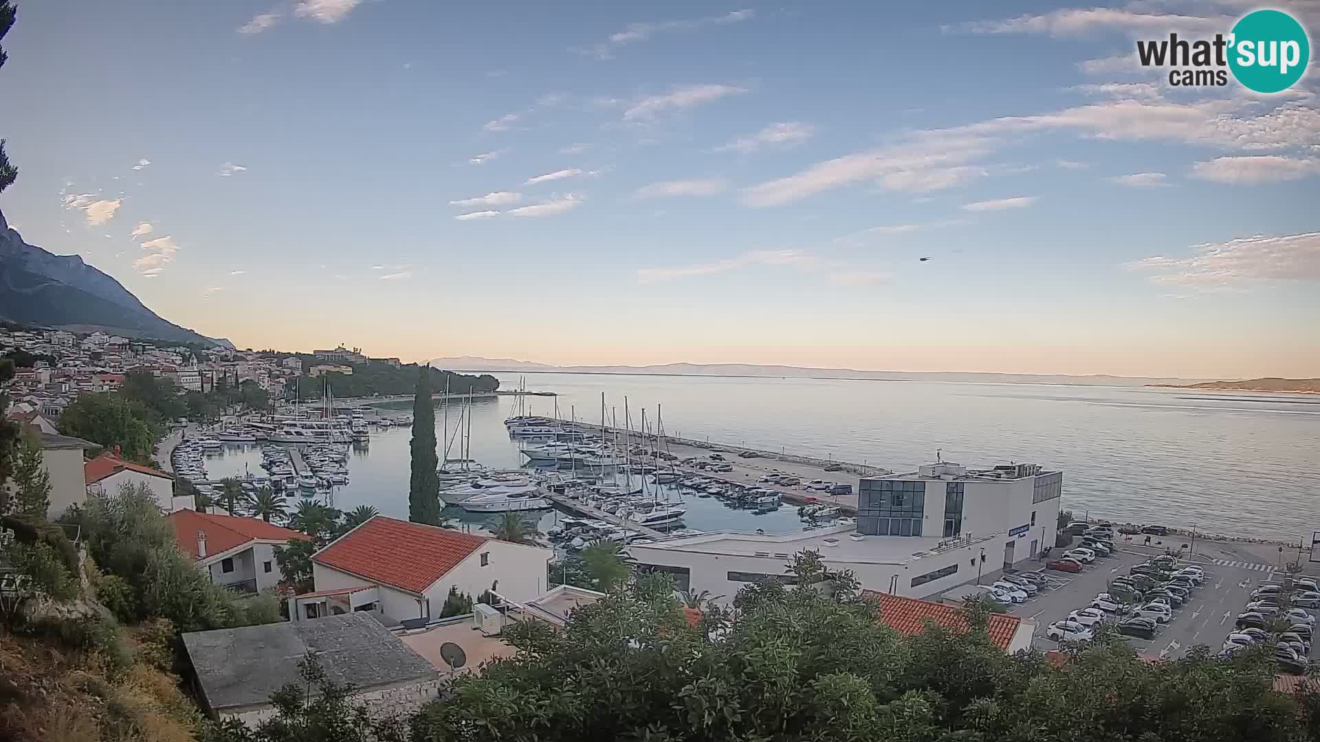 Panoramic view of Baška Voda